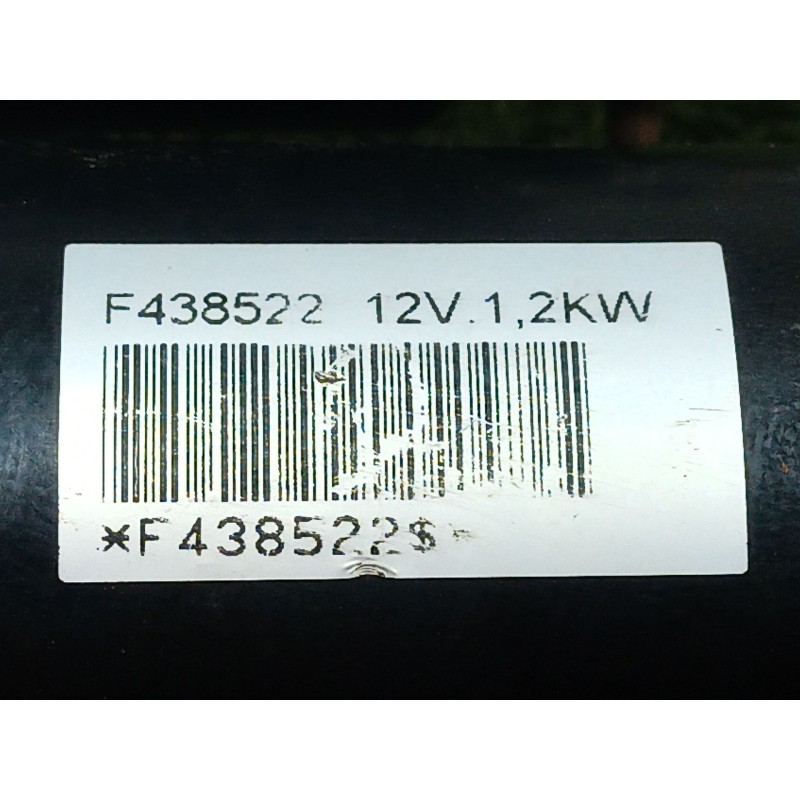 Recambio de motor arranque para opel astra h (a04) 1.6 (l48) referencia OEM IAM F438522 F438522 F438522