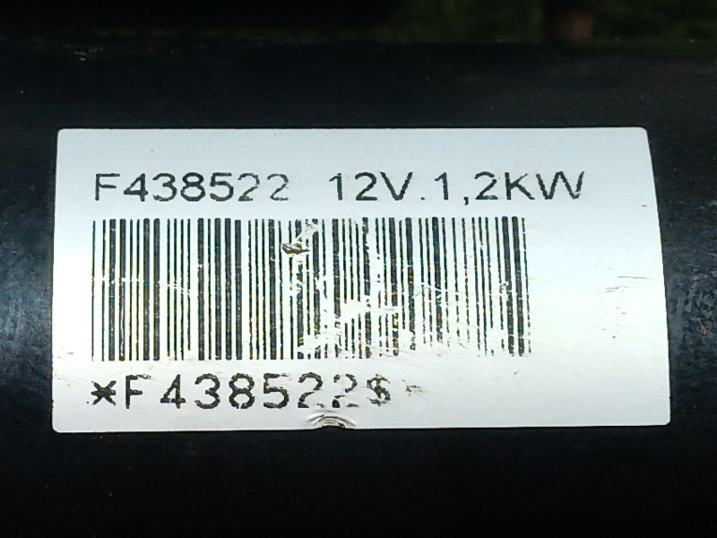 Recambio de motor arranque para opel astra h (a04) 1.6 (l48) referencia OEM IAM F438522 F438522 F438522