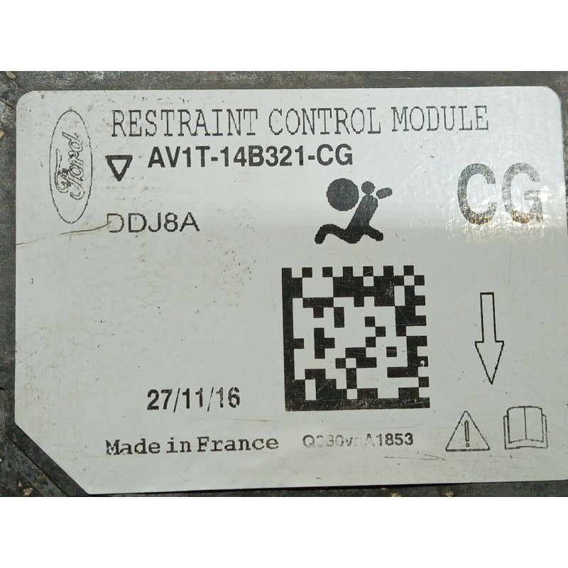 Recambio de centralita airbag para ford b-max (jk) 1.5 tdci referencia OEM IAM   