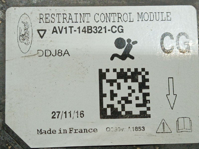 Recambio de centralita airbag para ford b-max (jk) 1.5 tdci referencia OEM IAM   