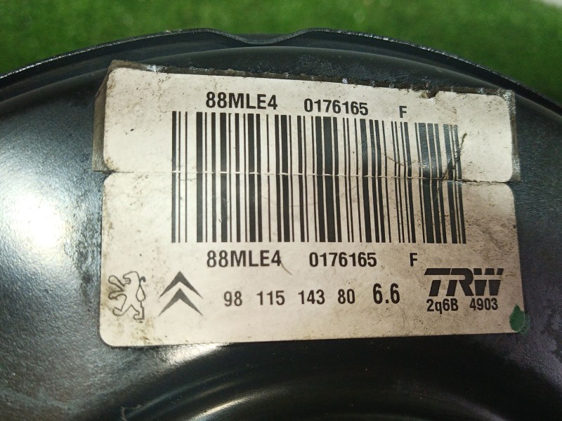 Recambio de servofreno para peugeot 208 active referencia OEM IAM   