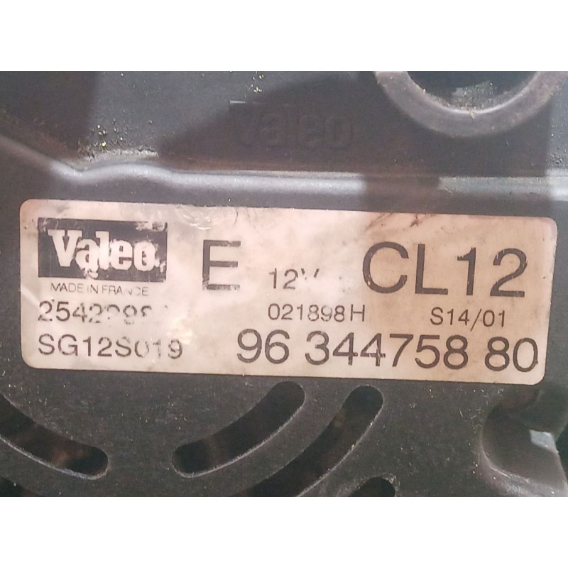 Recambio de alternador para citroën c5 berlina 3.0 v6 exclusive automático referencia OEM IAM   