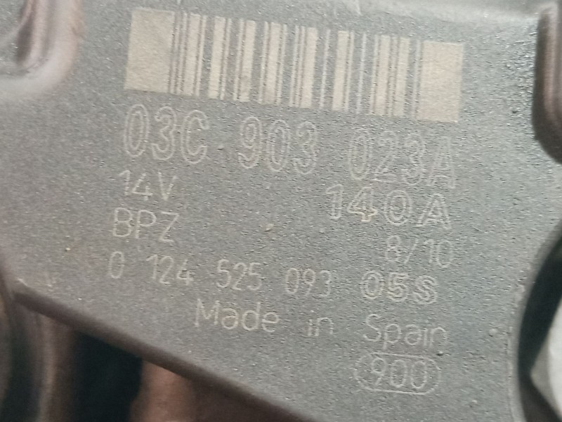 Recambio de alternador para volkswagen golf vi (5k1) advance referencia OEM IAM   