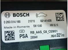 Recambio de modulo electronico para citroën c3 aircross ii (2r_, 2c_) 1.2 puretech 110 (2rhnzb, 2rhnzw, 2rhnpx, 2rhnpj) referenc 2