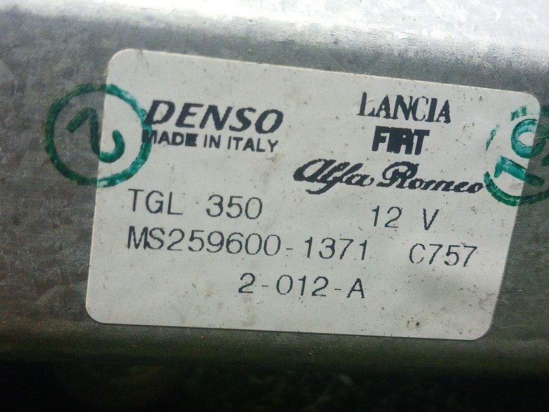 Recambio de motor limpia trasero para fiat 500 (312_) 1.2 (312axa1a) referencia OEM IAM   