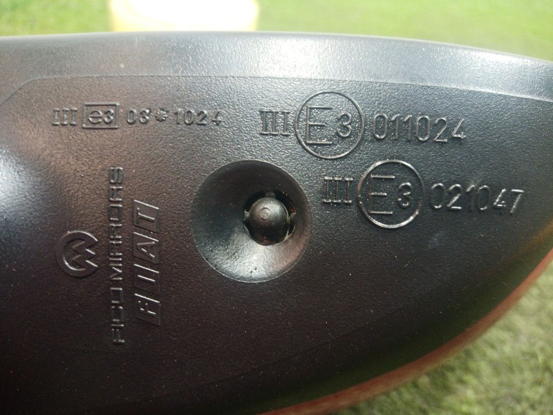 Recambio de retrovisor derecho para fiat 500 (312_) 1.2 (312axa1a) referencia OEM IAM   