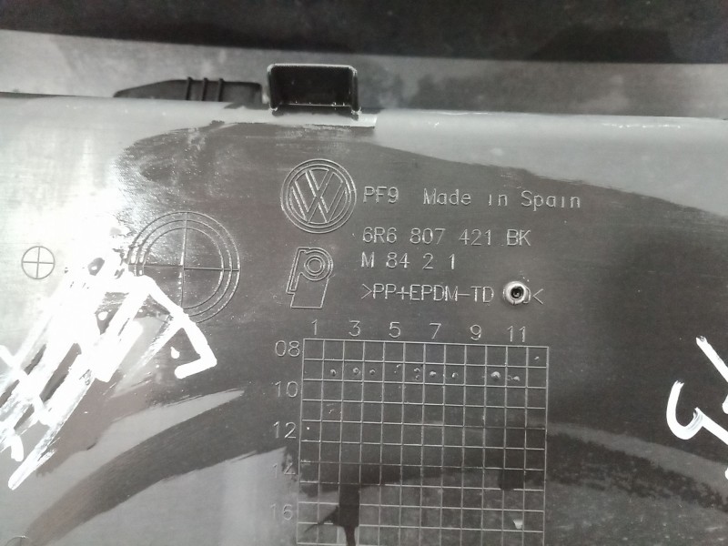 Recambio de paragolpes trasero para volkswagen polo v (6r1, 6c1) 1.4 (6r1) referencia OEM IAM   