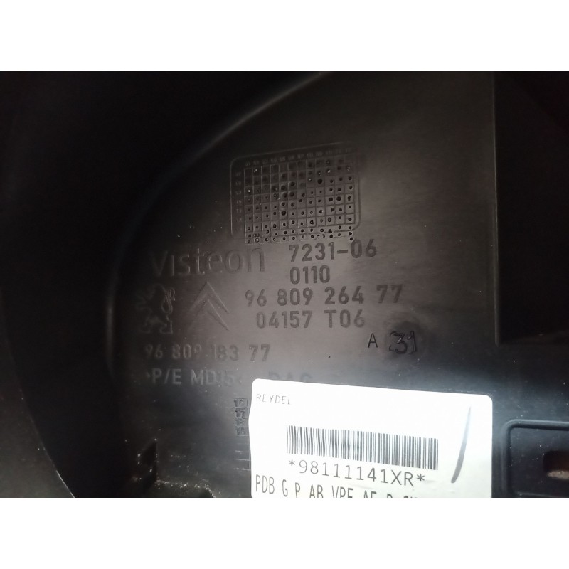 Recambio de salpicadero para citroën berlingo multispace (b9) 1.2 puretech 110 referencia OEM IAM   