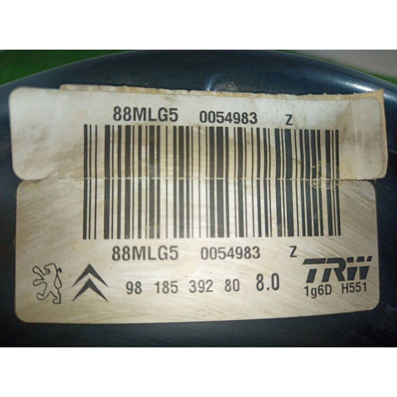 Recambio de servofreno para citroën berlingo multispace (b9) 1.2 puretech 110 referencia OEM IAM   