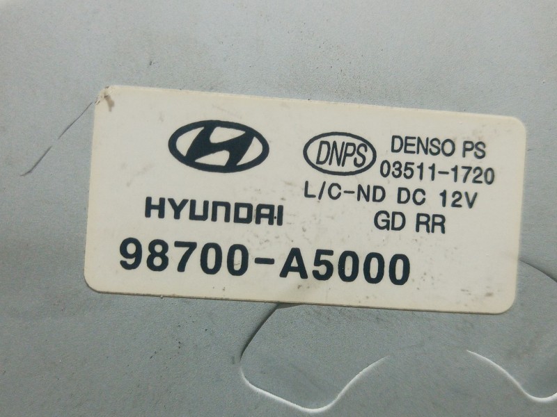 Recambio de motor limpia trasero para hyundai i30 (gd) 1.4 referencia OEM IAM   