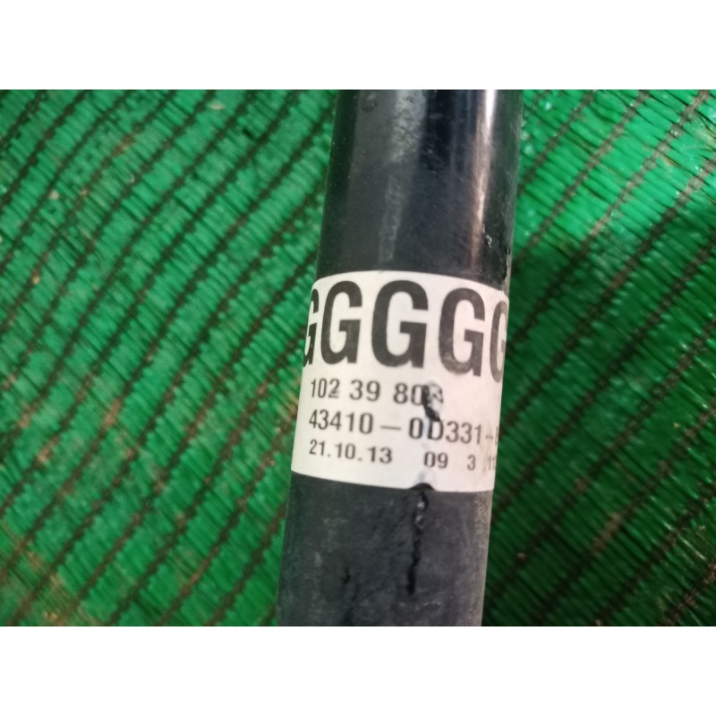 Recambio de transmision delantera derecha para toyota yaris (_p13_) 1.4 d (nlp130_) referencia OEM IAM   