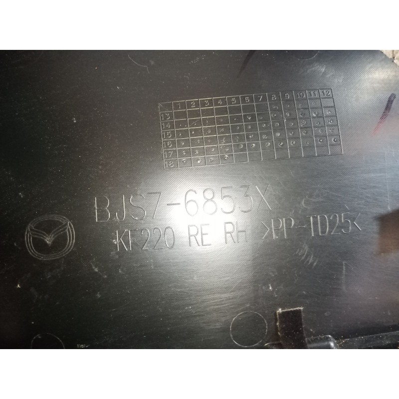 Recambio de guarnecido puerta trasera derecha para mazda 3 (bm, bn) 2.0 referencia OEM IAM   