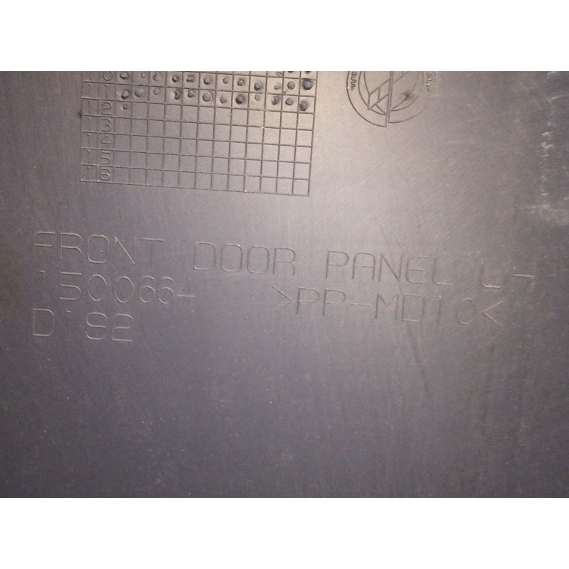 Recambio de guarnecido puerta delantera izquierda para fiat 500 (312_) 1.2 (312axa1a) referencia OEM IAM   