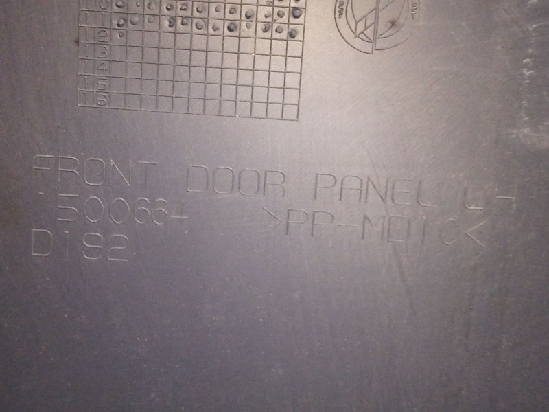 Recambio de guarnecido puerta delantera izquierda para fiat 500 (312_) 1.2 (312axa1a) referencia OEM IAM   