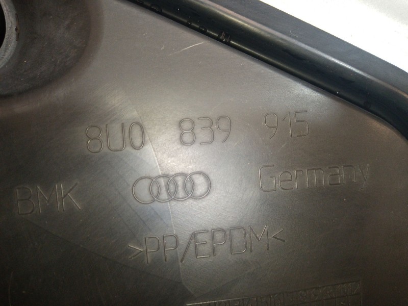 Recambio de puerta trasera izquierda para audi q3 (8ub, 8ug) 2.0 tdi referencia OEM IAM   