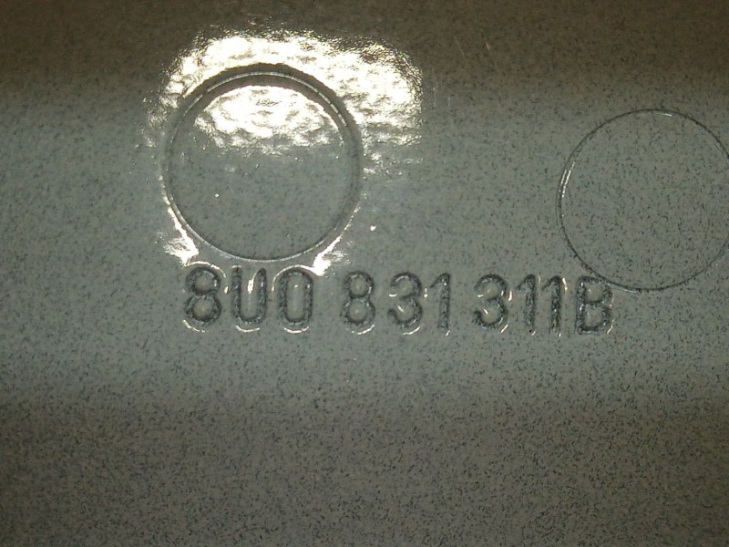 Recambio de puerta delantera izquierda para audi q3 (8ub, 8ug) 2.0 tdi referencia OEM IAM   