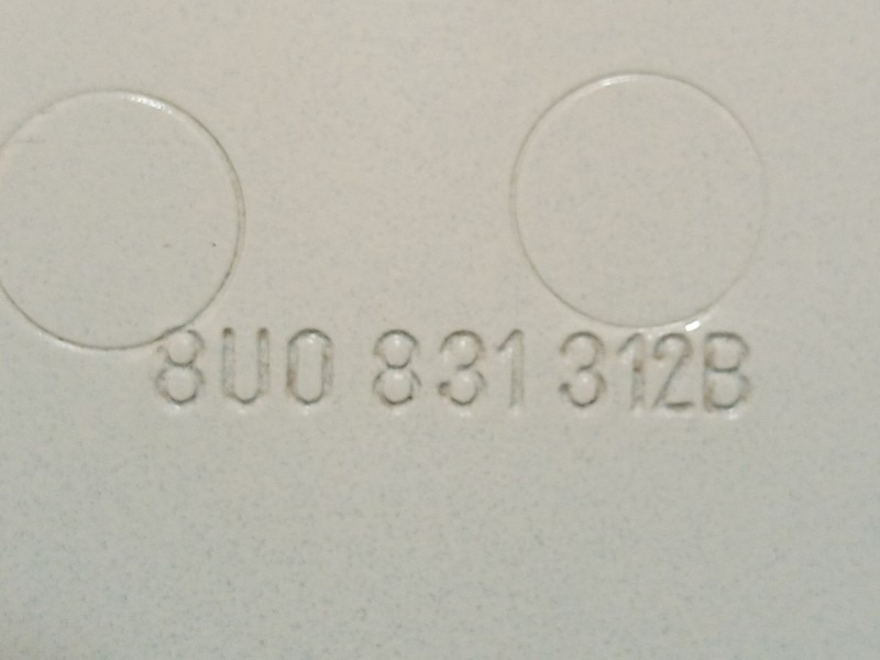 Recambio de puerta delantera derecha para audi q3 (8ub, 8ug) 2.0 tdi referencia OEM IAM   