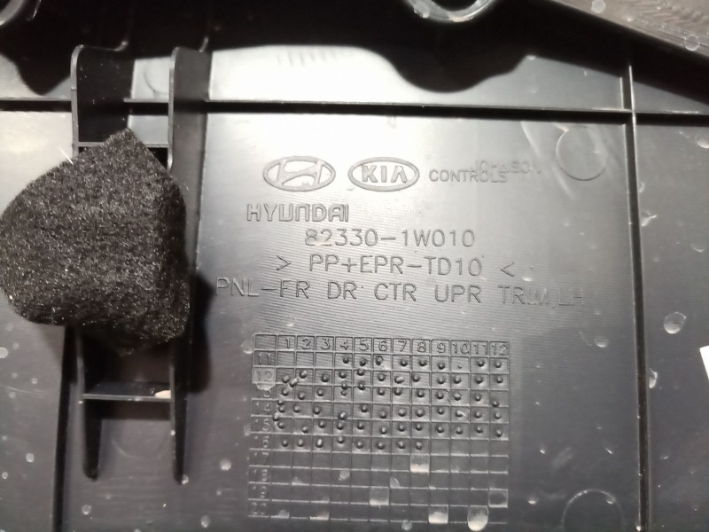 Recambio de guarnecido puerta delantera izquierda para kia rio iii (ub) 1.2 cvvt referencia OEM IAM   