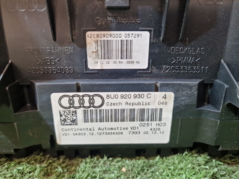 Recambio de cuadro instrumentos para audi q3 (8ub, 8ug) 2.0 tdi referencia OEM IAM   