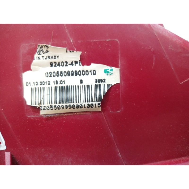 Recambio de piloto trasero izquierdo para hyundai i20 i (pb, pbt) 1.2 referencia OEM IAM 924024p5 924024p5 924024p5