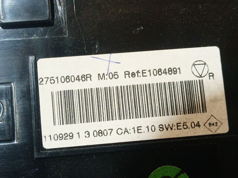 Recambio de mando calefaccion / aire acondicionado para renault fluence (l3_) z.e. referencia OEM IAM   