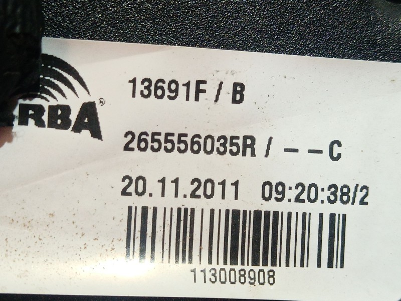 Recambio de piloto trasero izquierdo para renault fluence (l3_) z.e. referencia OEM IAM   