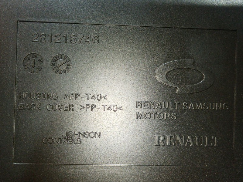 Recambio de cuadro instrumentos para renault fluence (l3_) z.e. referencia OEM IAM   