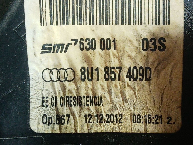 Recambio de retrovisor izquierdo para audi q3 (8ub, 8ug) 2.0 tdi referencia OEM IAM   