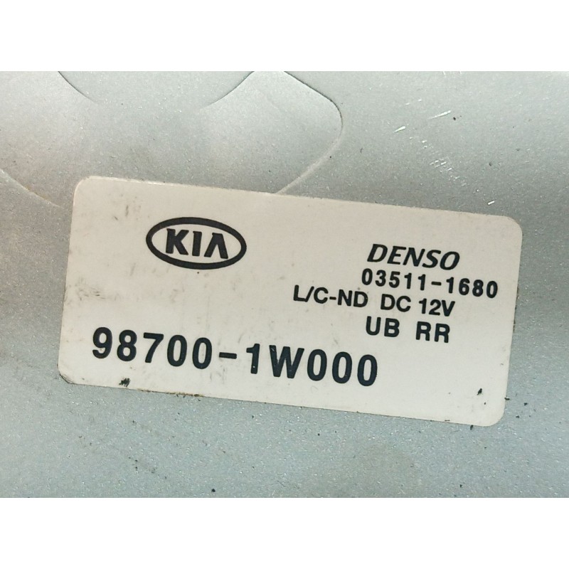 Recambio de motor limpia trasero para kia rio iii (ub) 1.2 cvvt referencia OEM IAM   