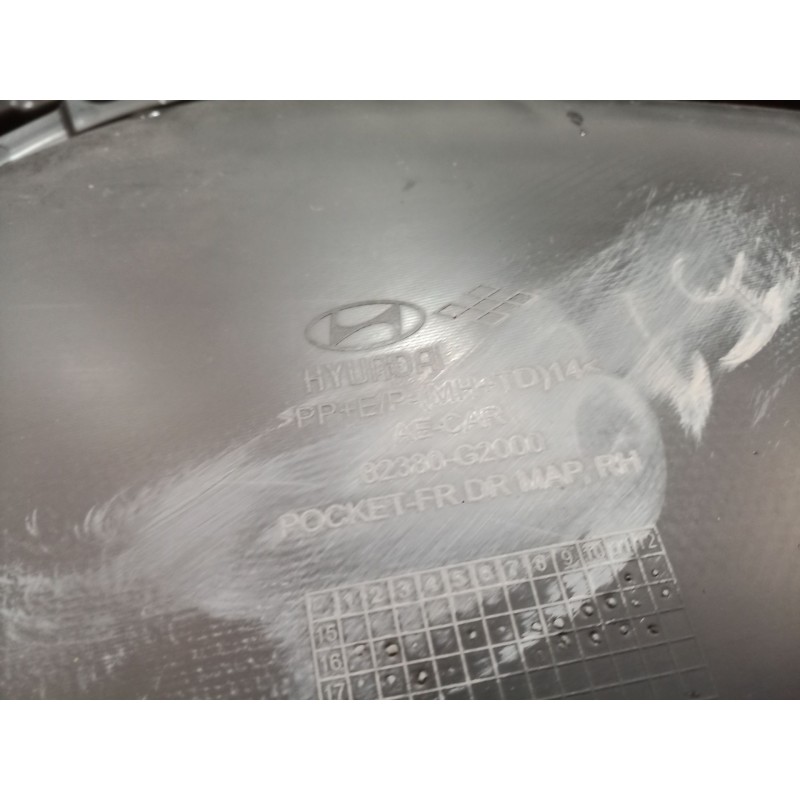 Recambio de guarnecido puerta delantera derecha para hyundai ioniq (ae) 1.6 gdi hybrid referencia OEM IAM 82380G2000 82380G2000 