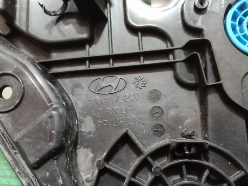 Recambio de elevalunas trasero izquierdo para hyundai ioniq (ae) 1.6 gdi hybrid referencia OEM IAM   