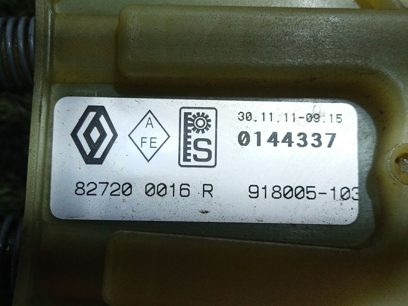 Recambio de elevalunas delantero derecho para renault fluence (l3_) z.e. referencia OEM IAM   