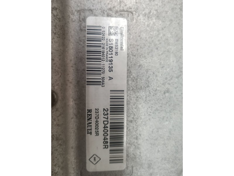 Recambio de centralita motor uce para renault fluence (l3_) z.e. referencia OEM IAM   