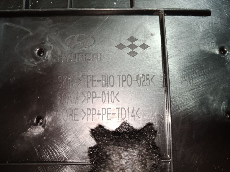 Recambio de guarnecido puerta trasera derecha para hyundai ioniq (ae) 1.6 gdi hybrid referencia OEM IAM   