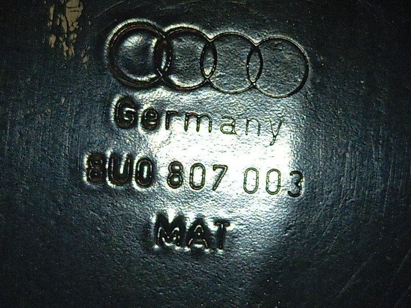 Recambio de refuerzo paragolpes trasero para audi q3 (8ub, 8ug) 2.0 tdi referencia OEM IAM   