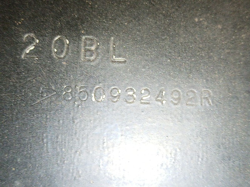 Recambio de refuerzo paragolpes trasero para renault fluence (l3_) z.e. referencia OEM IAM   