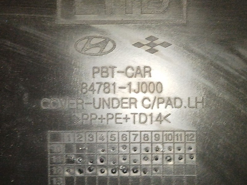 Recambio de salpicadero para hyundai i20 i (pb, pbt) 1.2 referencia OEM IAM   