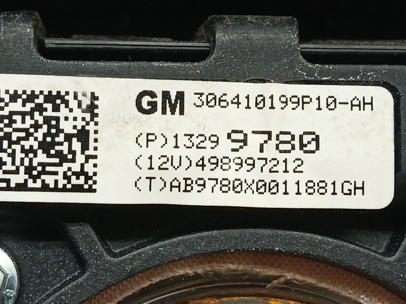 Recambio de airbag volante para opel astra j (p10) 1.7 cdti (68) referencia OEM IAM   