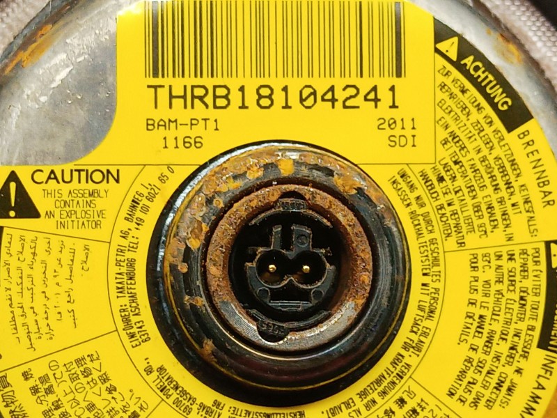 Recambio de airbag volante para opel astra j (p10) 1.7 cdti (68) referencia OEM IAM   