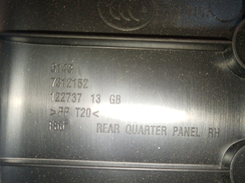 Recambio de guarnecido puerta trasera derecha para mini mini (f55) cooper d referencia OEM IAM   