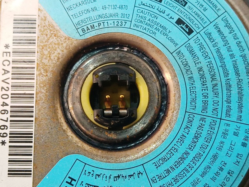 Recambio de airbag volante para hyundai i20 i (pb, pbt) 1.2 referencia OEM IAM   