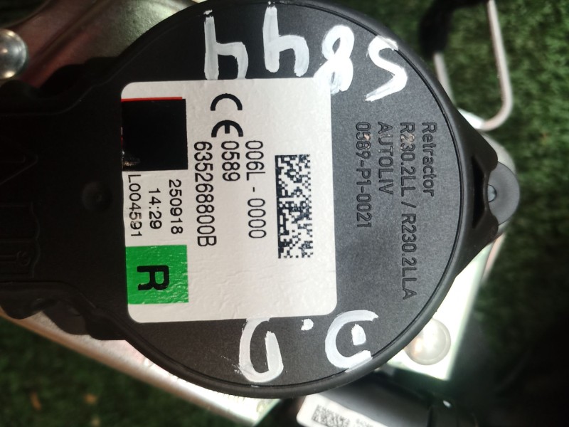 Recambio de cinturon seguridad delantero derecho para mini mini (f55) cooper d referencia OEM IAM   