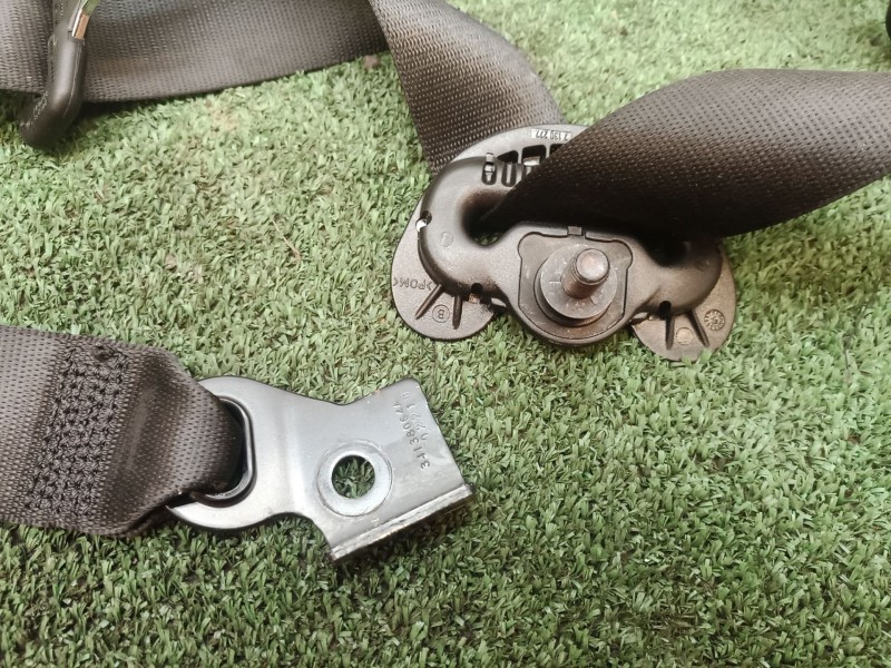 Recambio de cinturon seguridad trasero derecho para mini mini (f55) cooper d referencia OEM IAM   