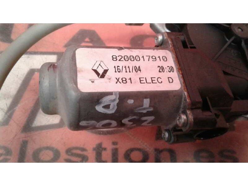 Recambio de elevalunas trasero derecho para renault espace iv (jk0) referencia OEM IAM 8200017910 8200017910 