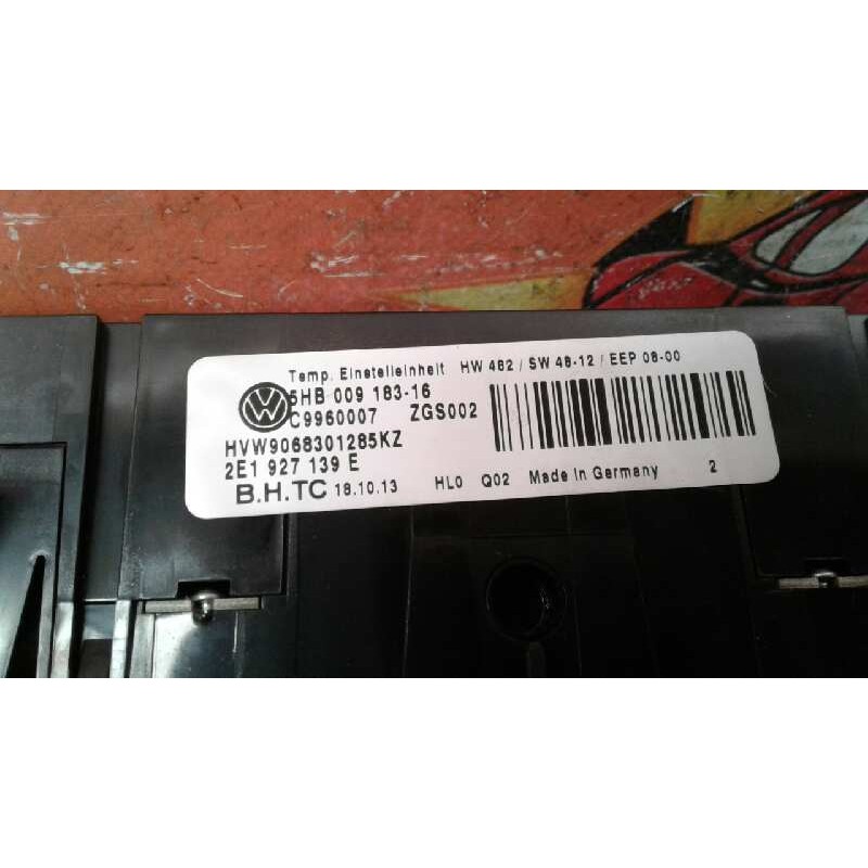 Recambio de mando climatizador para volkswagen crafter chasis / caja abierta caja abierta 35 batalla corta referencia OEM IAM 5H