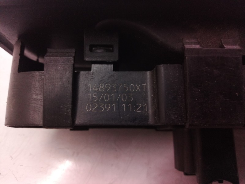 Recambio de mando elevalunas delantero derecho para citroën c8 2.2 hdi fap cat (4hw) referencia OEM IAM 14893750XT 14893750 1489