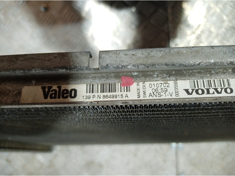 Recambio de radiador agua para volvo s60 berlina 2.4 (103kw) referencia OEM IAM 8649915A 8649915A 8649915