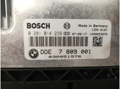 Recambio de centralita motor uce para bmw serie 1 berlina (e81/e87) 2.0 turbodiesel cat referencia OEM IAM 0281014239 0281014239 2