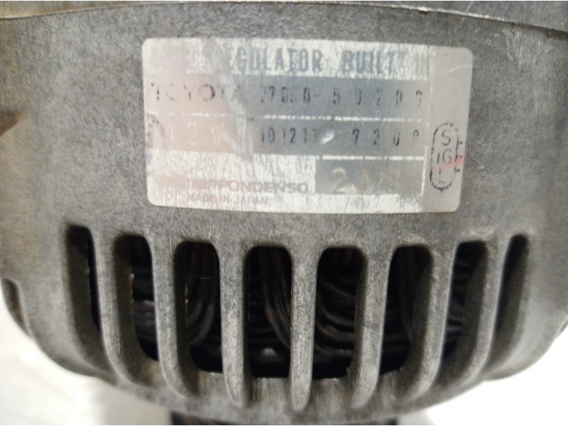 Recambio de alternador para lexus ls400 (ucf20) básico (ucf 20) referencia OEM IAM 2706050200 2706050200 2706050200