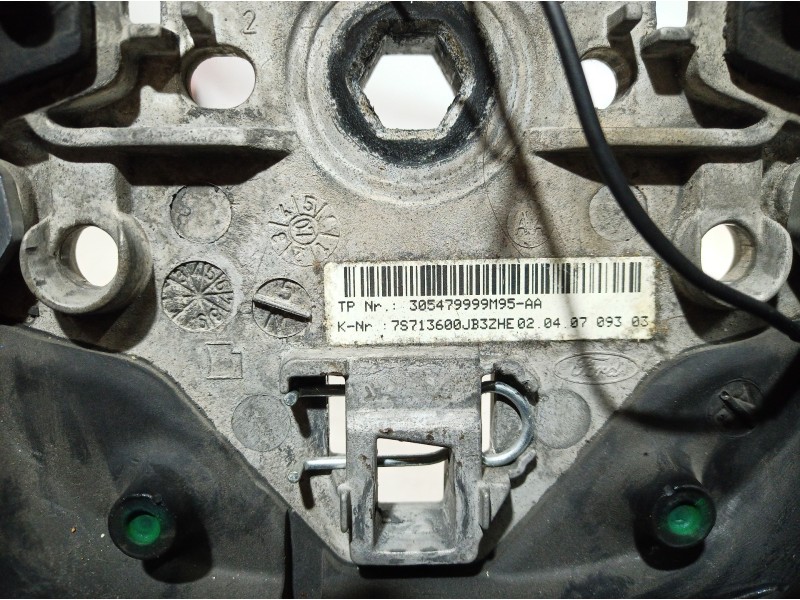 Recambio de volante para ford mondeo ber. (ca2) ambiente referencia OEM IAM 7S713600JB3ZHE 7S713600JB3ZHE 7S713600JB3